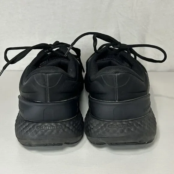 Under Armour Charged Escape 4 Black Black Mens Size 11.5 4E Running Shoe Sneaker - Picture 4 of 8